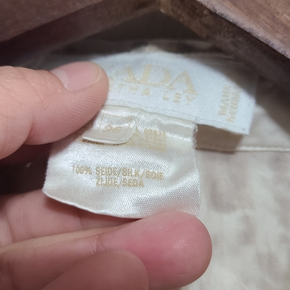 Vintage Escada Women's Silk Tiger Print Blouse Size 36 - Picture 6 of 8